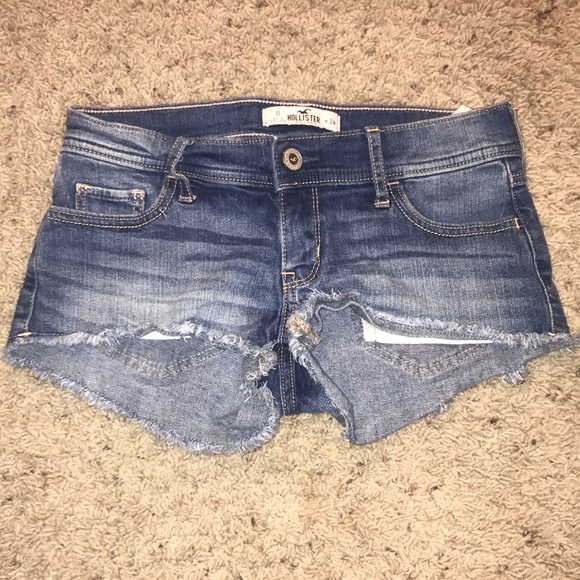 Hollister Pants - Cut-off Hollister Denim Shorts